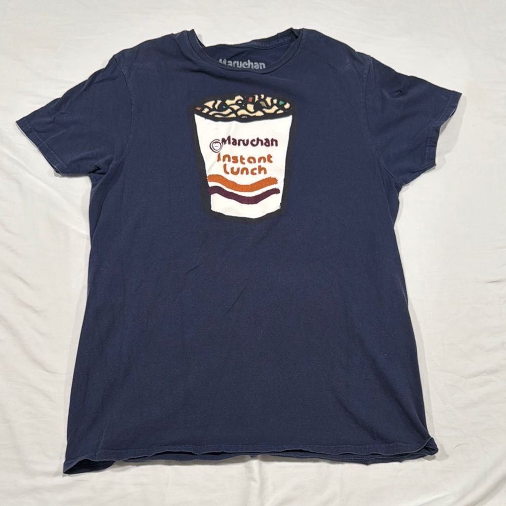 Navy Blue Instant Lunch Tee - Short Sleeve